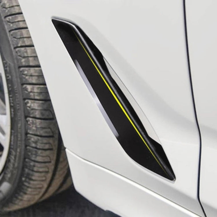 BMW 5 Series Carbon Fibre Fender Accent Stickers for 525Li & 530Li