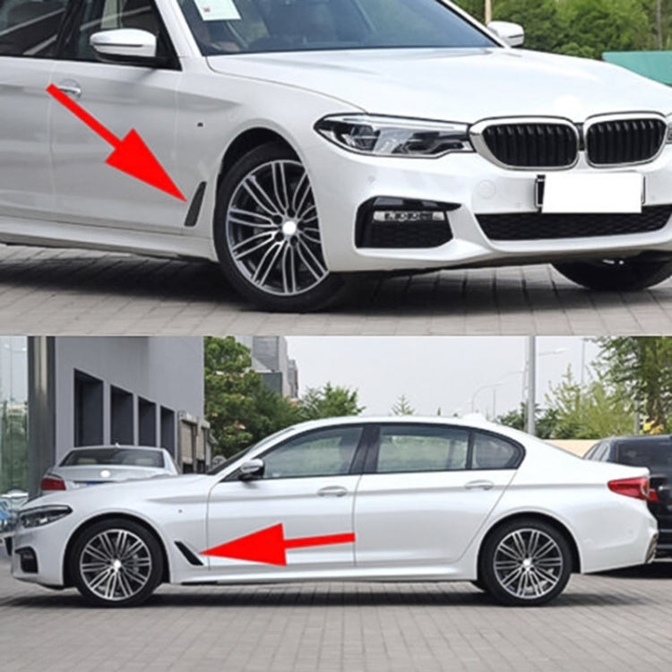 BMW 5 Series Carbon Fibre Fender Accent Stickers for 525Li & 530Li