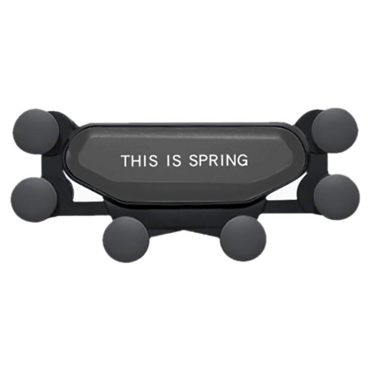 Gravity-Defying Car Air Vent Mobile Phone Holder with Six-Claw Design