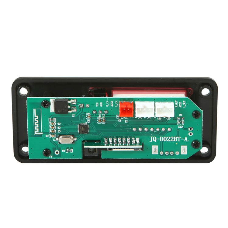 Car 12V Color Screen Display Bluetooth 5.0 Audio MP3 Player Decoder Board FM Radio TF Card USB 3.5mm AUX, with Remote Control