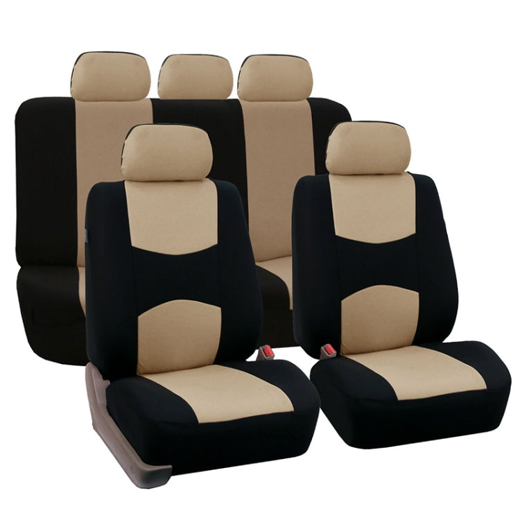 All-Season 9-Piece Anti-Slip Car Seat Cushion Set for 5-Seat Vehicles