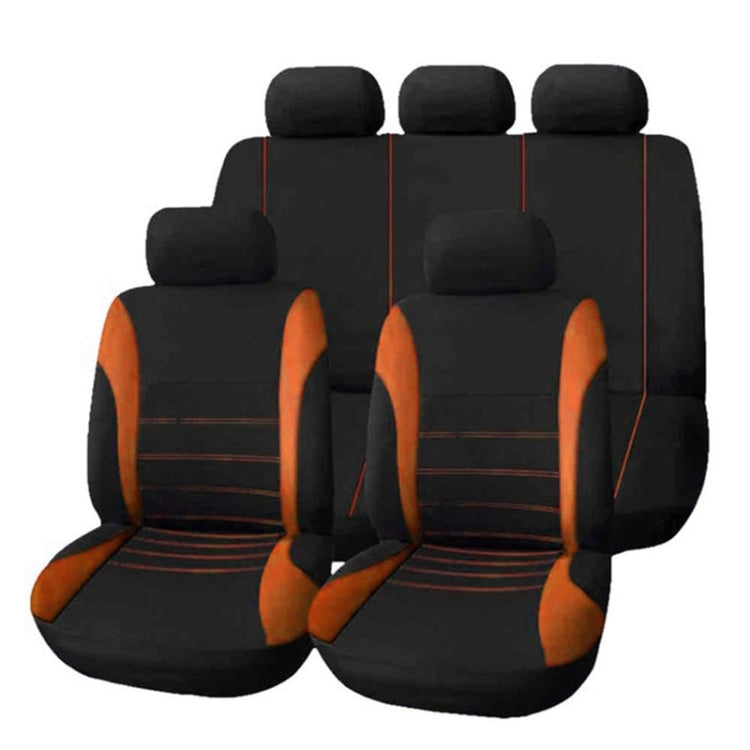 Complete Car Comfort: 9-in-1 Anti-Slip Seat Cushion Set for All Seasons