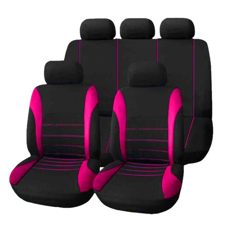 Complete Car Comfort: 9-in-1 Anti-Slip Seat Cushion Set for All Seasons