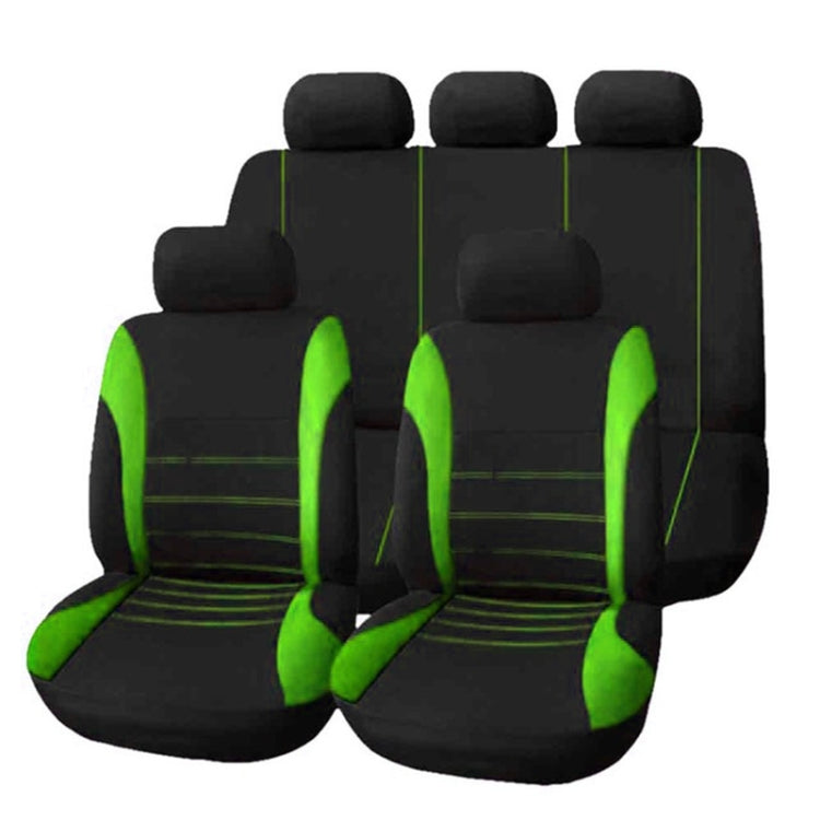 Complete Car Comfort: 9-in-1 Anti-Slip Seat Cushion Set for All Seasons