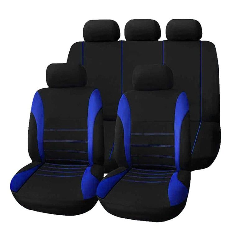 Complete Car Comfort: 9-in-1 Anti-Slip Seat Cushion Set for All Seasons