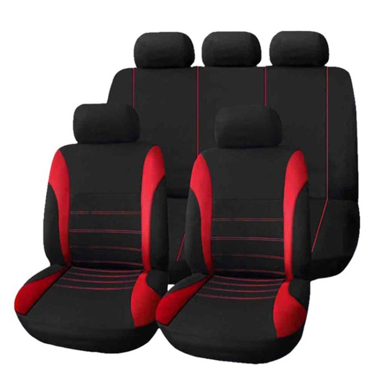 Complete Car Comfort: 9-in-1 Anti-Slip Seat Cushion Set for All Seasons