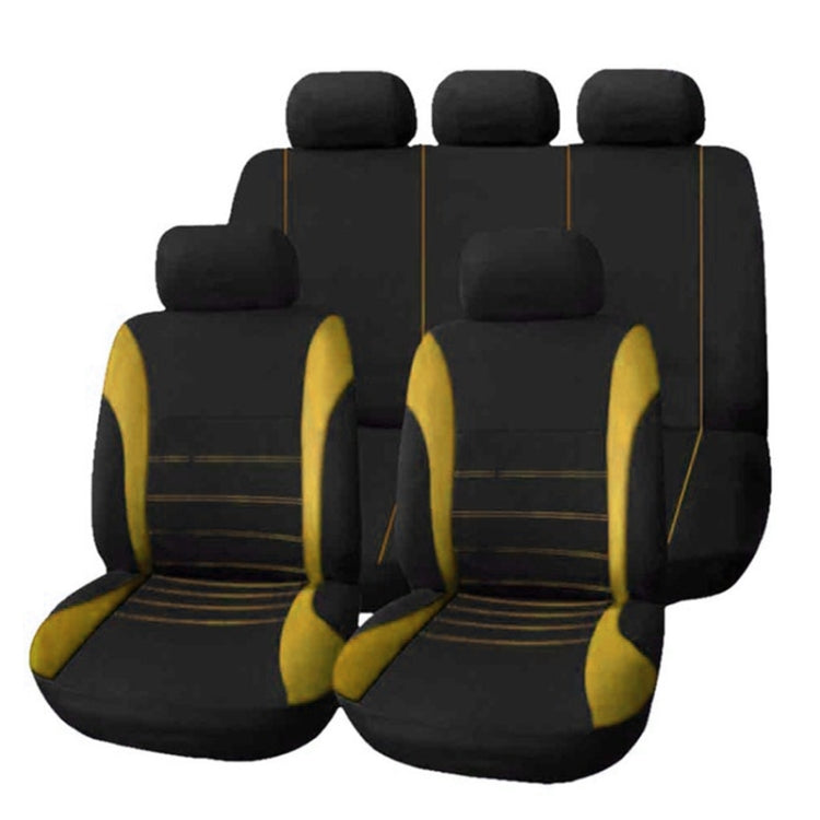 Complete Car Comfort: 9-in-1 Anti-Slip Seat Cushion Set for All Seasons