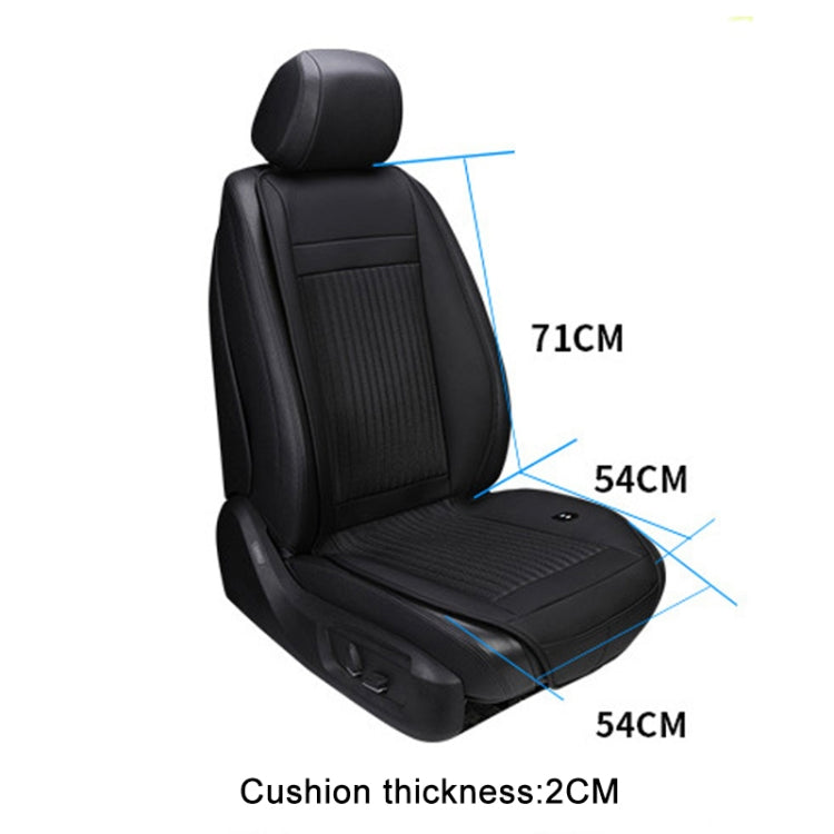 CoolDrive 12V USB Ice Silk Seat Cover with Eight-Fan Ventilation System