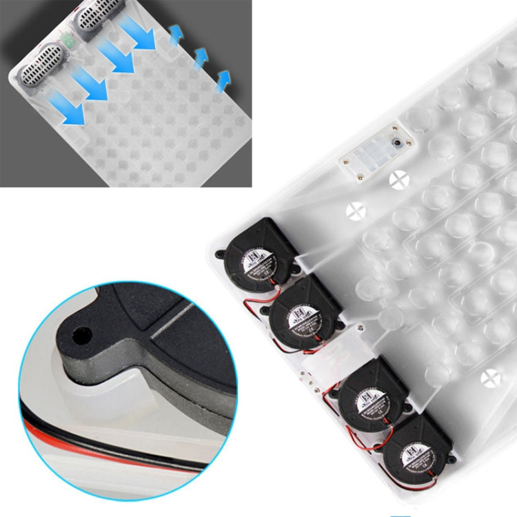 CoolDrive 12V USB Ice Silk Seat Cover with Eight-Fan Ventilation System