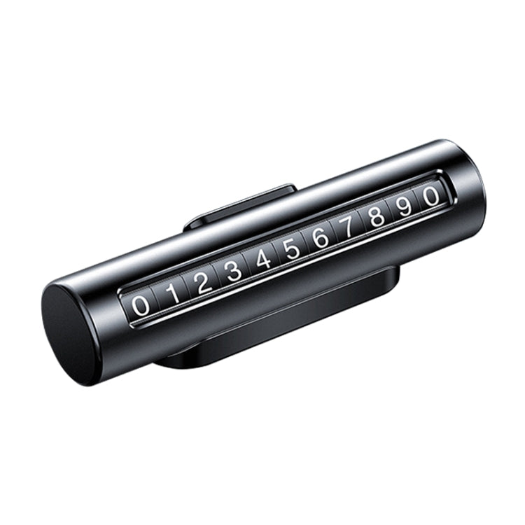 Innovative Metal Parking Roller Card - Stylish Temporary Number Solution