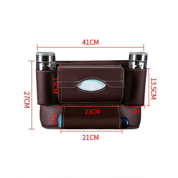 Front Seat Organiser Bag for Paper Towels and Water Cups