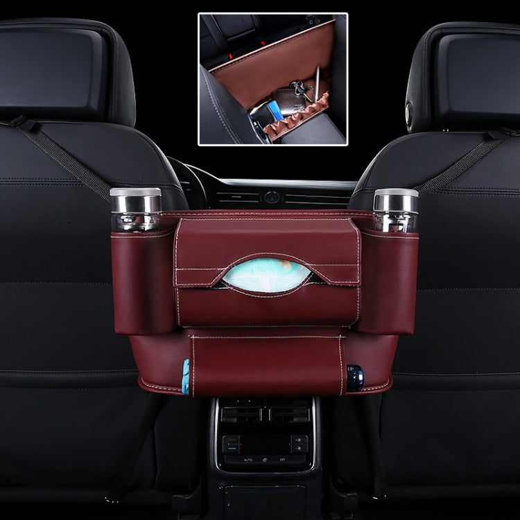 Front Seat Organiser Bag for Paper Towels and Water Cups