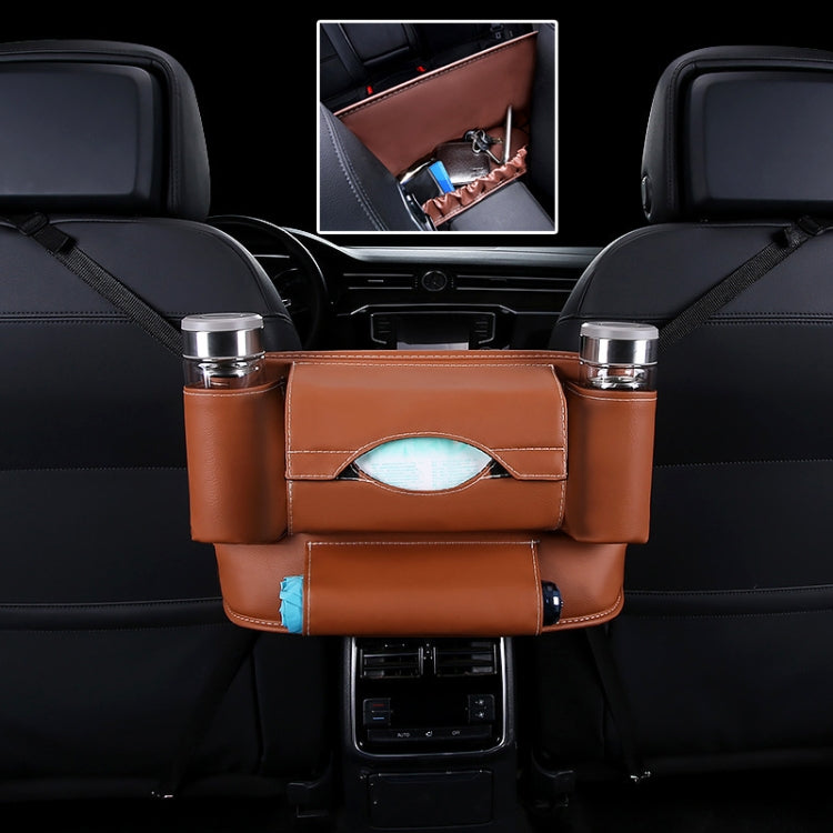 Front Seat Organiser Bag for Paper Towels and Water Cups