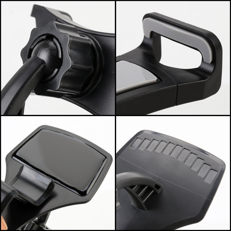 Smart Car Dashboard Phone Holder with Integrated Number Plate Bracket