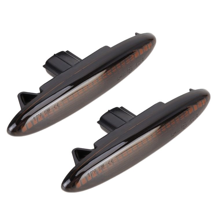 2 PCS DC12V / 5W Car LED Dynamic Blinker Side Lights Flowing Water Turn Signal Light for Lexus, Amber Light