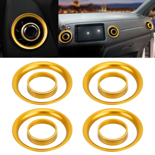 8-Piece Aluminium Alloy Air Conditioning Knob Set for Honda XR-V