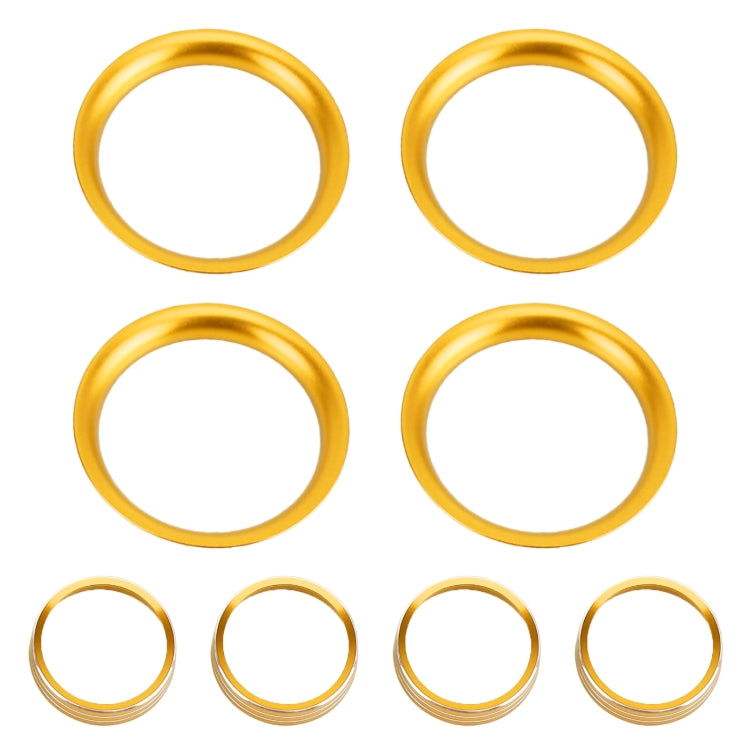 8-Piece Aluminium Alloy Air Conditioning Knob Set for Honda XR-V