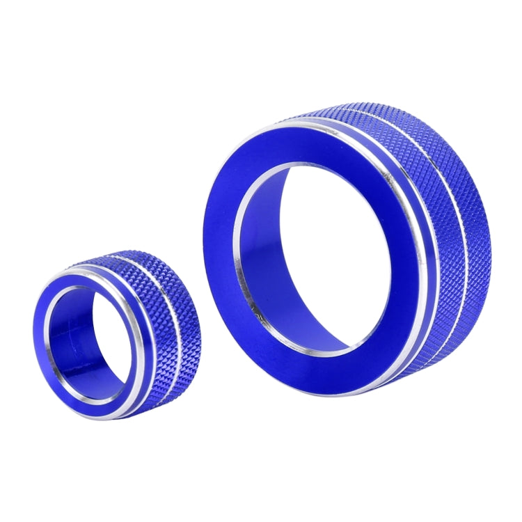 Stylish 3-Piece Metal Air Conditioning Knob Covers for Honda AVANCIER/URV