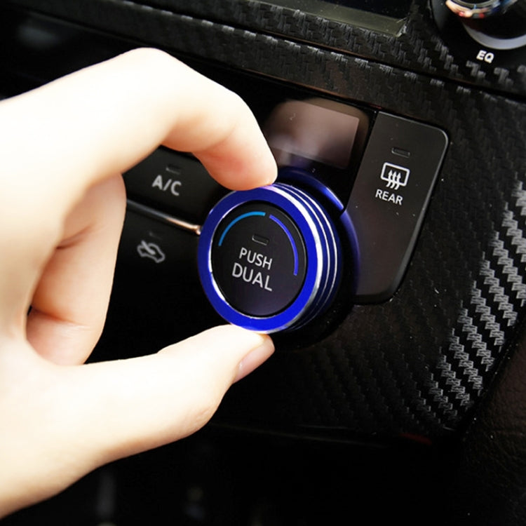 Stylish Metal Air Con Knob Covers for Nissan X-TRAIL - Set of 2