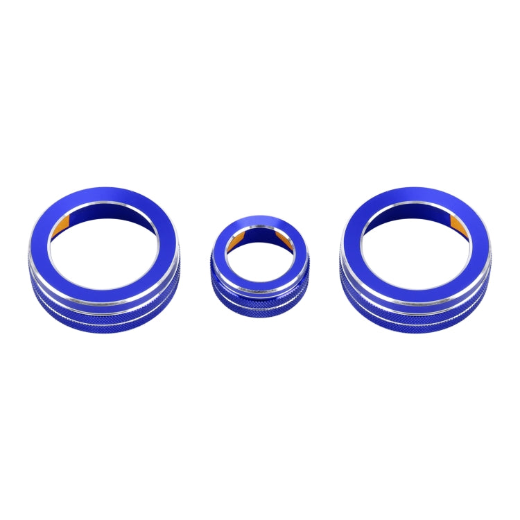 Set of 3 Premium Metal Air Conditioning Knob Covers for Honda CR-V 2017