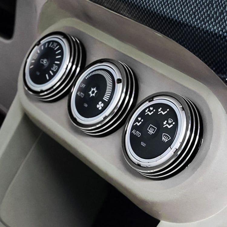 Mitsubishi ASX Metal Air Conditioning Knob Cover