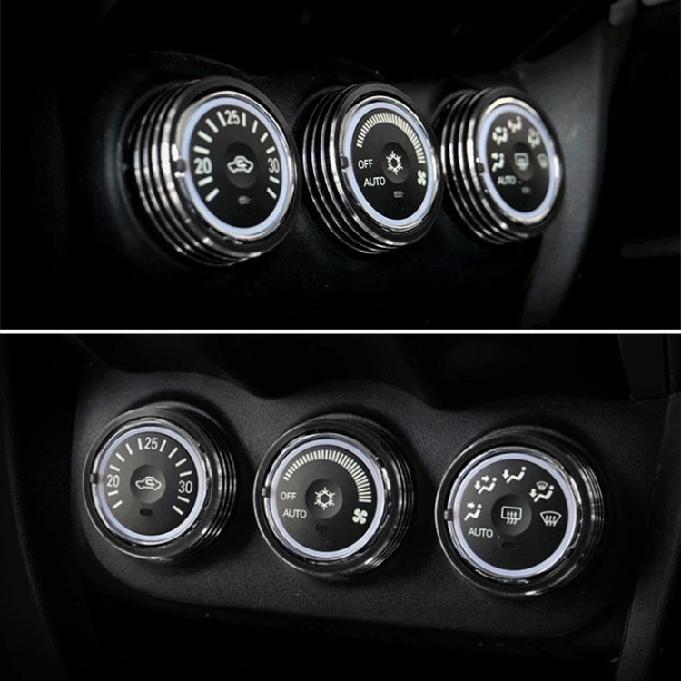 Mitsubishi ASX Metal Air Conditioning Knob Cover
