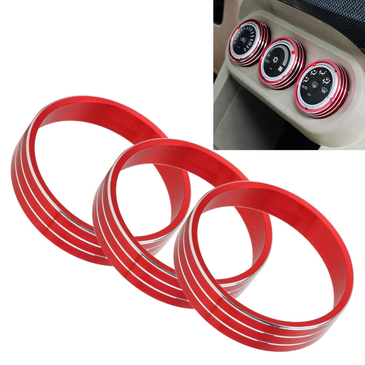 Mitsubishi ASX Metal Air Conditioning Knob Cover