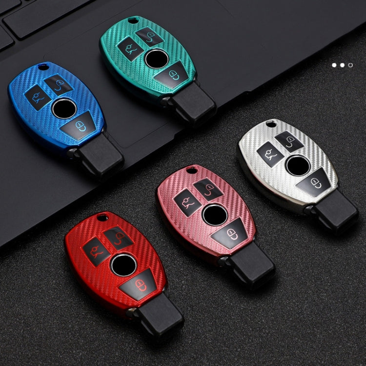 Luxury TPU Key Cover for Mercedes-Benz C-Class 3-Button B Version with Key Ring