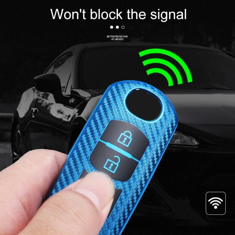 Mazda Smart 3-Button TPU Key Cover with Key Ring - Stylish Protection for Your Car Key