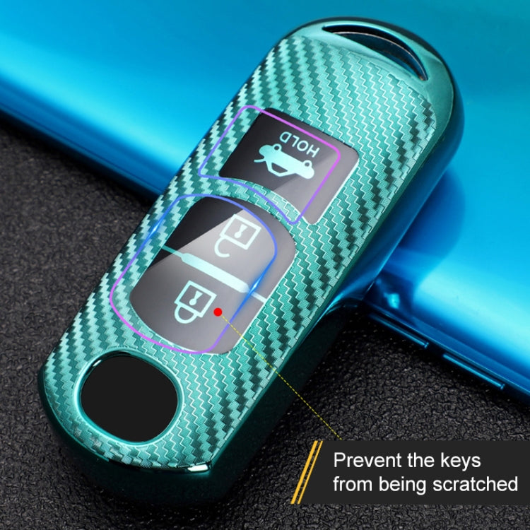 Mazda Smart 3-Button TPU Key Cover with Key Ring - Stylish Protection for Your Car Key