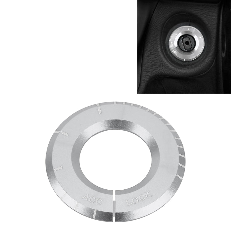 Mercedes-Benz Premium Metal Ignition Key Fob Ring - 4.8cm Diameter