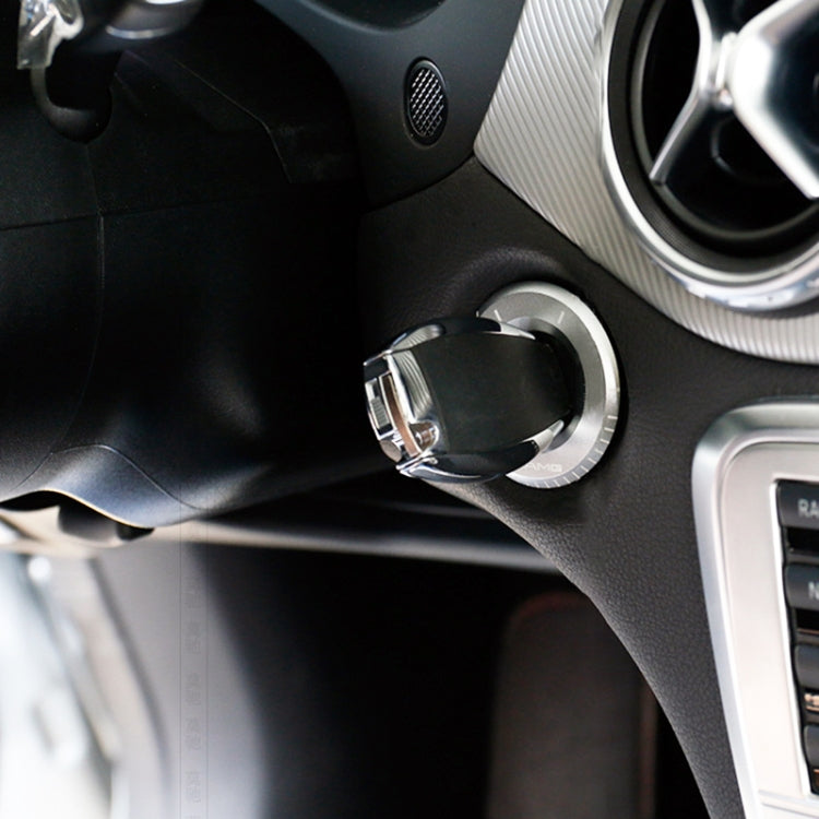 Mercedes-Benz Premium Metal Ignition Key Fob Ring - 4.8cm Diameter