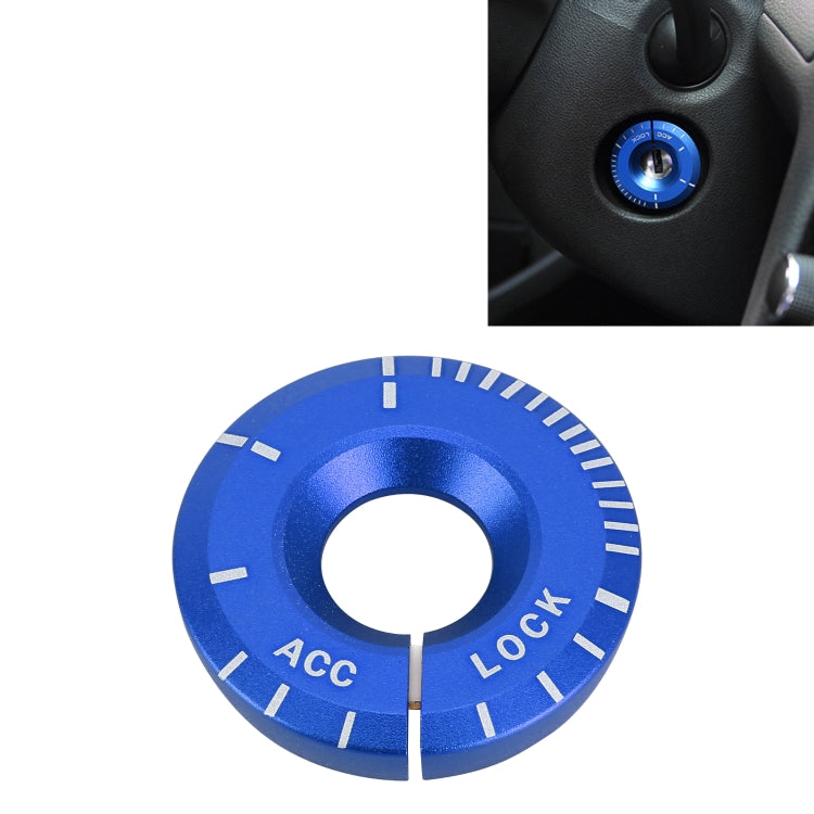 Volkswagen Premium Metal Ignition Key Fob Ring - 4.8cm Diameter