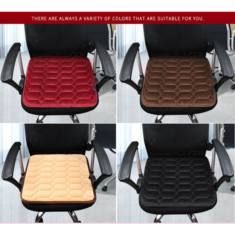 Heated USB Car Seat Warmer Cushion – Winter Comfort Mat, Square Design