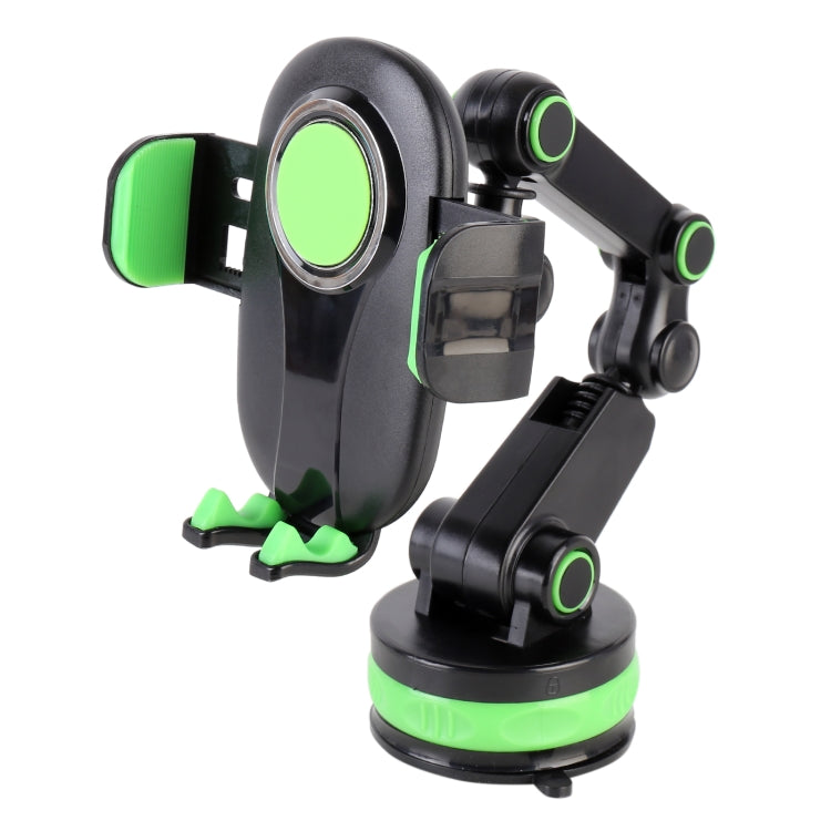 360-Degree Rotating Telescopic Car Phone Holder with Suction Cup - ZP-X0466