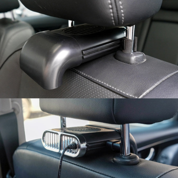 5W Car Fan Cooling Artifact For Car radiating Seat Cushion, 1 PC(Black), 1 PC (White)