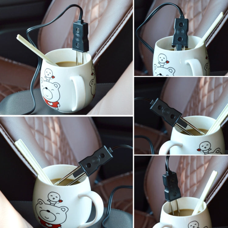24V Cigarette Lighter Car Electric Heating Water Stick Water Heater, 24V