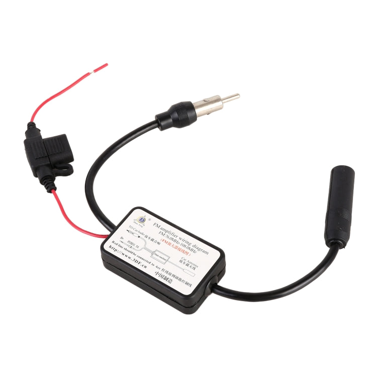 Universal 12V Radio FM Antenna Signal Amplifier Booster, 12V