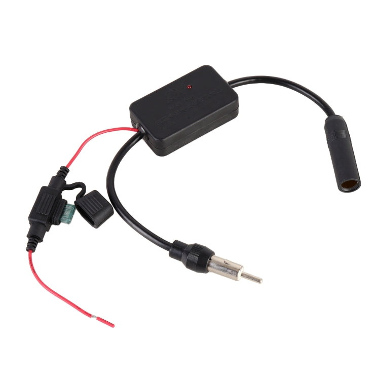 Universal 12V Radio FM Antenna Signal Amplifier Booster, 12V