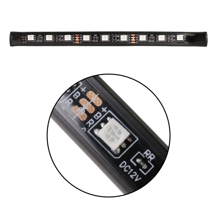 4 in 1 Universal Car USB 8-color APP Control LED Atmosphere Light Decorative Lamp, with 9LEDs Lamps Cable Length: 1.5m