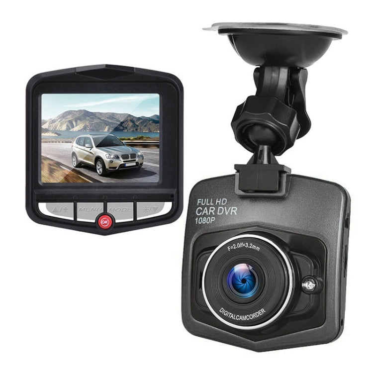 2.4-Inch 480P Car DVR with Parking Monitoring and Loop Recording (Black)