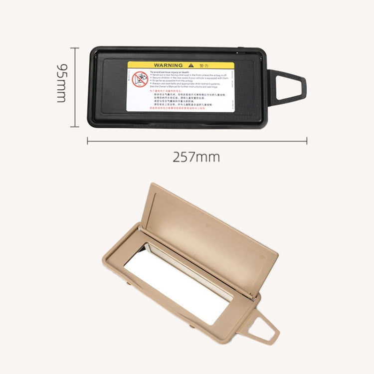 Left Sun Visor Makeup Mirror for Mercedes-Benz S Class W220 (1998-2005) - Universal Fit for Left Drive