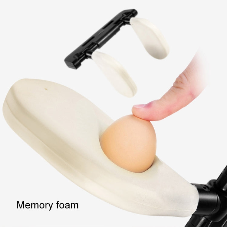 U-Shaped Adjustable Memory Foam Neck Support Cushion for Cars