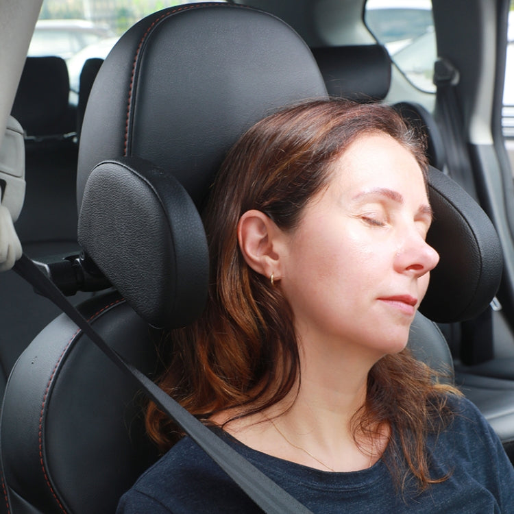 U-Shaped Adjustable Memory Foam Neck Support Cushion for Cars