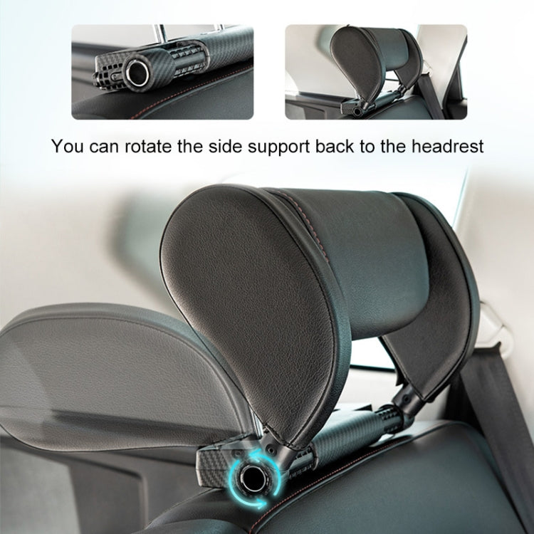 U-Shaped Memory Foam Neck Support Cushion for Cars with Adjustable Fit