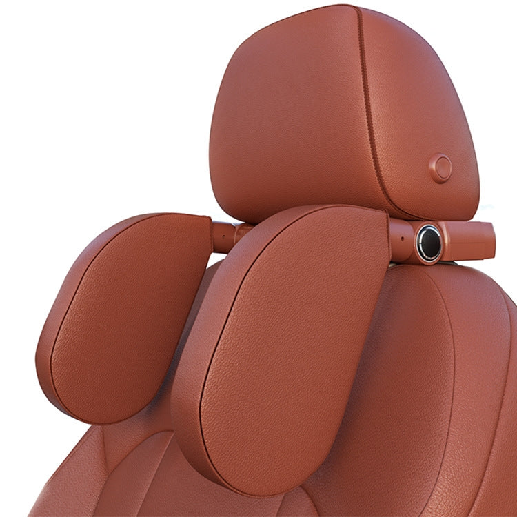 Versatile U-Shaped Memory Foam Neck Cushion with Phone Holder & Bag Hook for Car Comfort