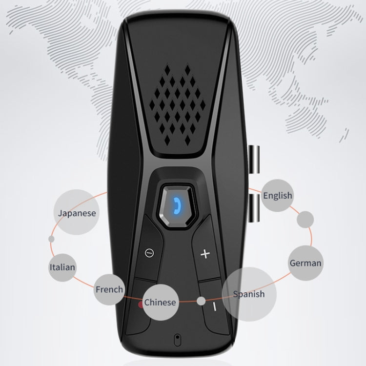T823 Car Sun Visor Bluetooth Hands-free Call Speaker, T823