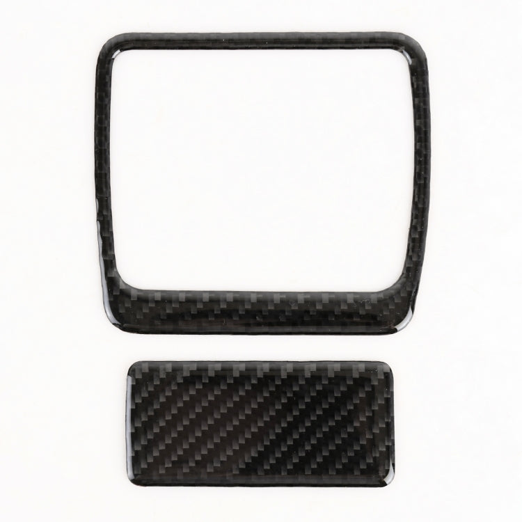 Carbon Fibre 2-in-1 Decorative Sticker for Buick Regal Passenger Seat Storage Box (2017-2021)