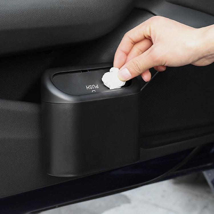 Automobile Rubbish Bin: Car-Mounted Waste Organiser for a Tidy Journey
