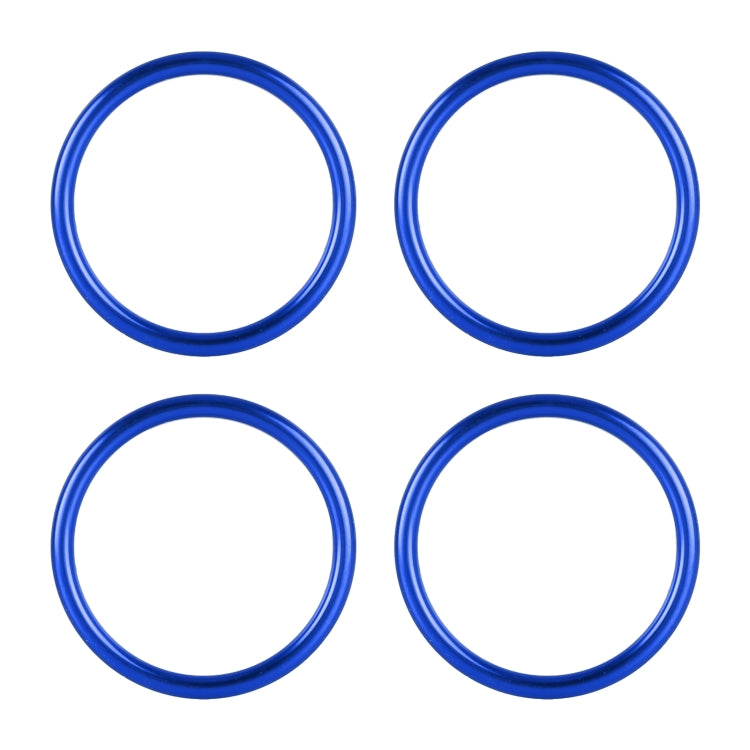 Set of 4 Premium Metal Air Conditioning Vent Rings for Audi A1
